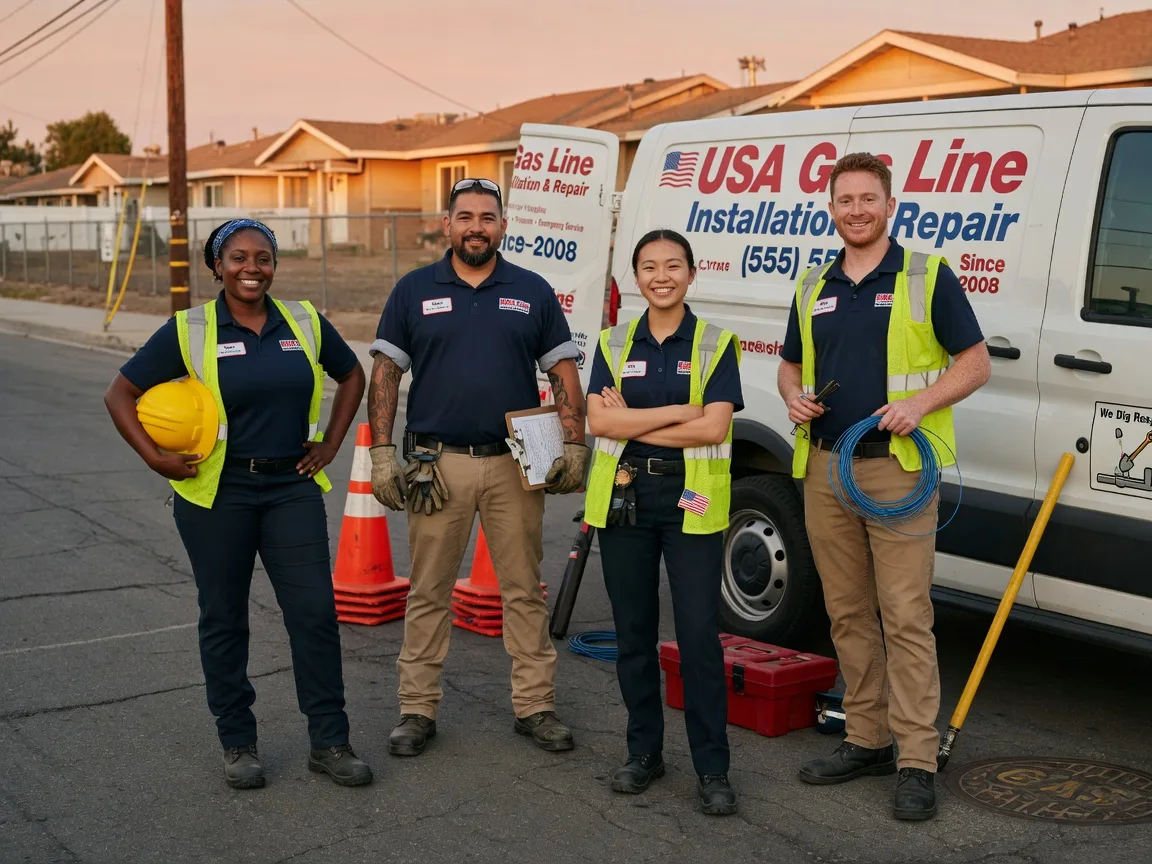 Gas Line Installation company in Narvon, PA